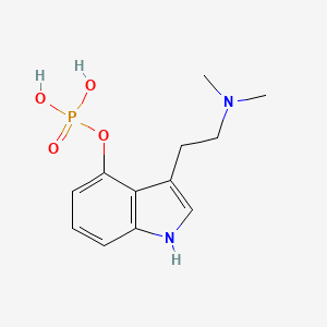Psilocybin chemical structure